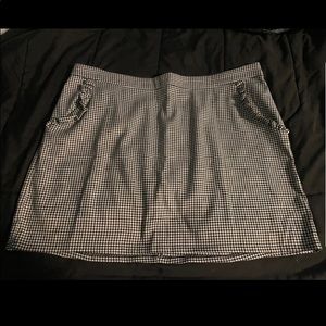 Fall houndstooth Skirt